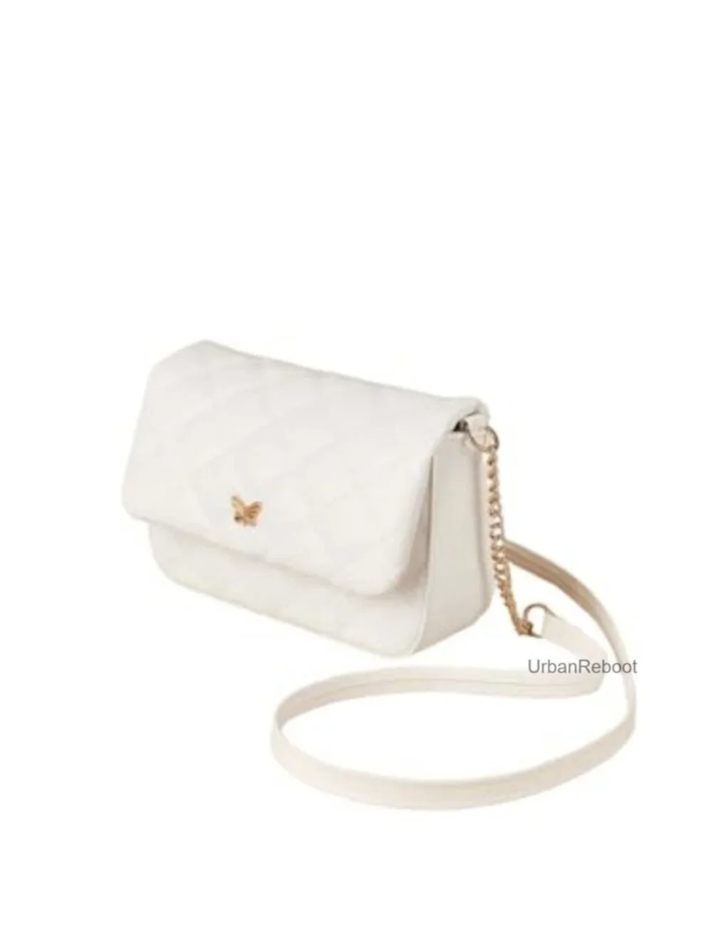 SweatyRocks Girls Mini Crossbody Bag PU Leather Quilted Chain Wallet Purse